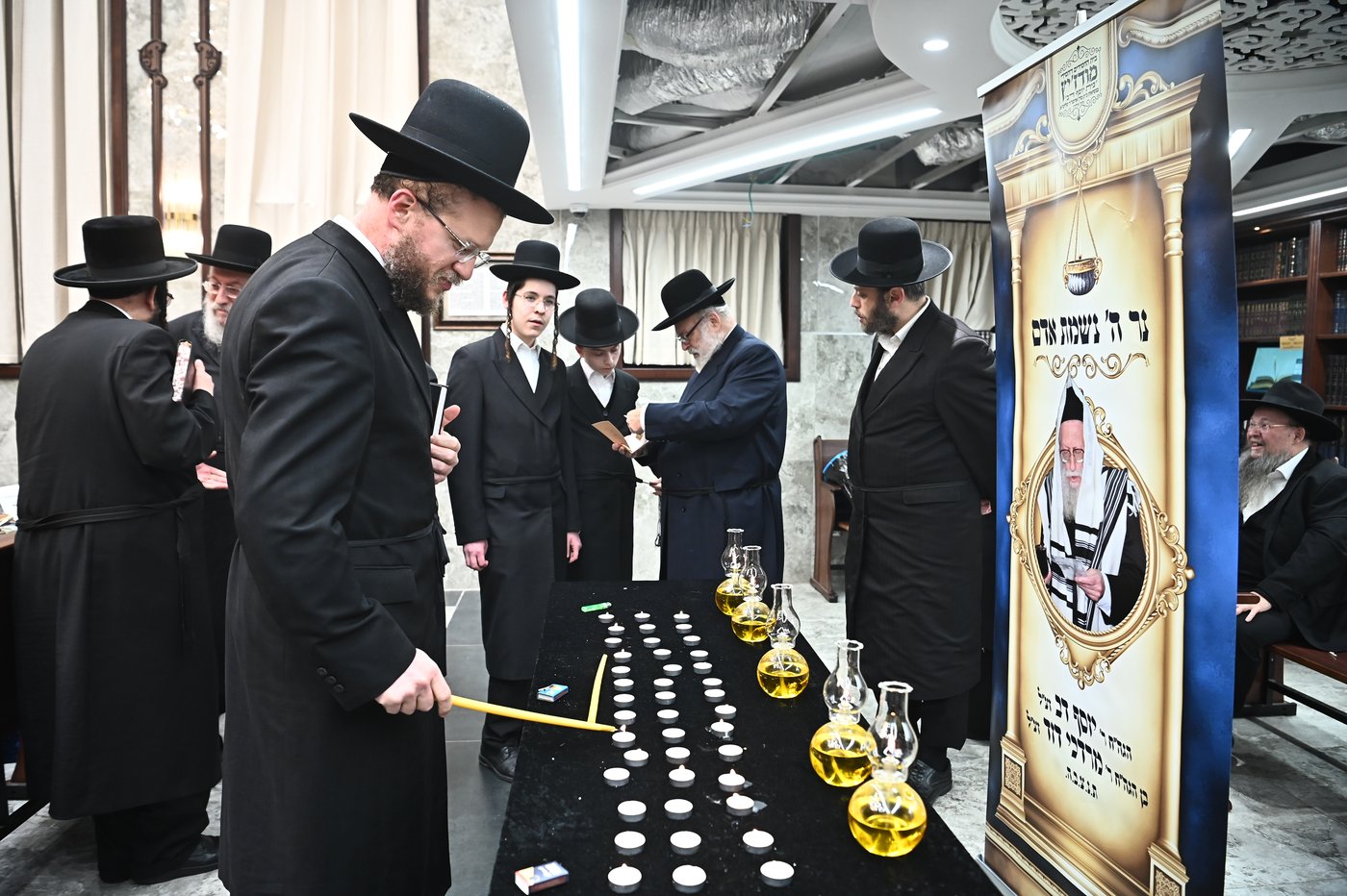 סיום מסכת בביהמ"ד מודז'יץ בביתר