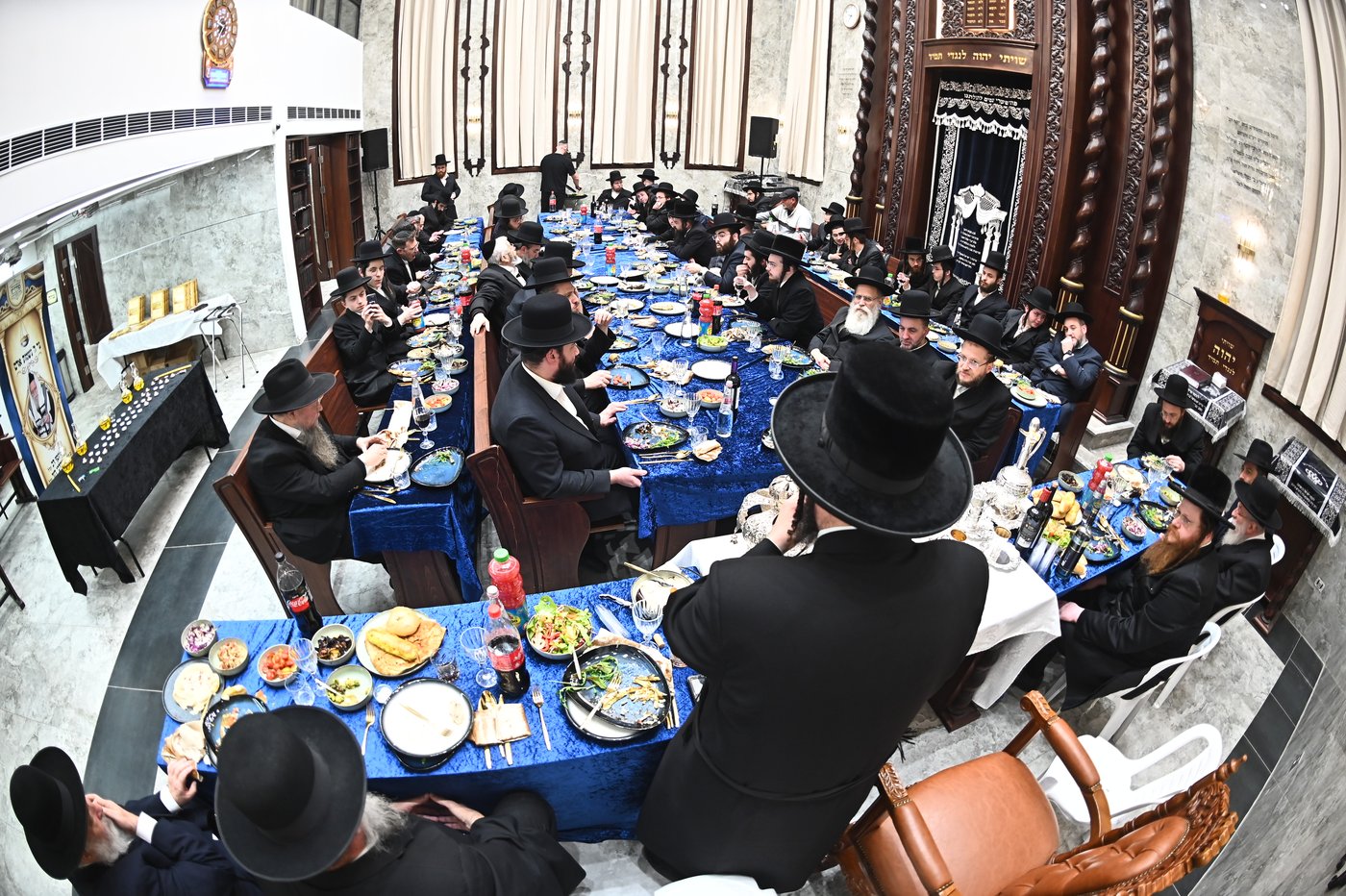 סיום מסכת בביהמ"ד מודז'יץ בביתר