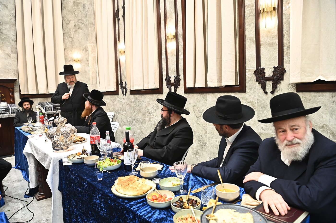 סיום מסכת בביהמ"ד מודז'יץ בביתר