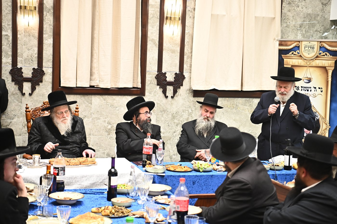 סיום מסכת בביהמ"ד מודז'יץ בביתר