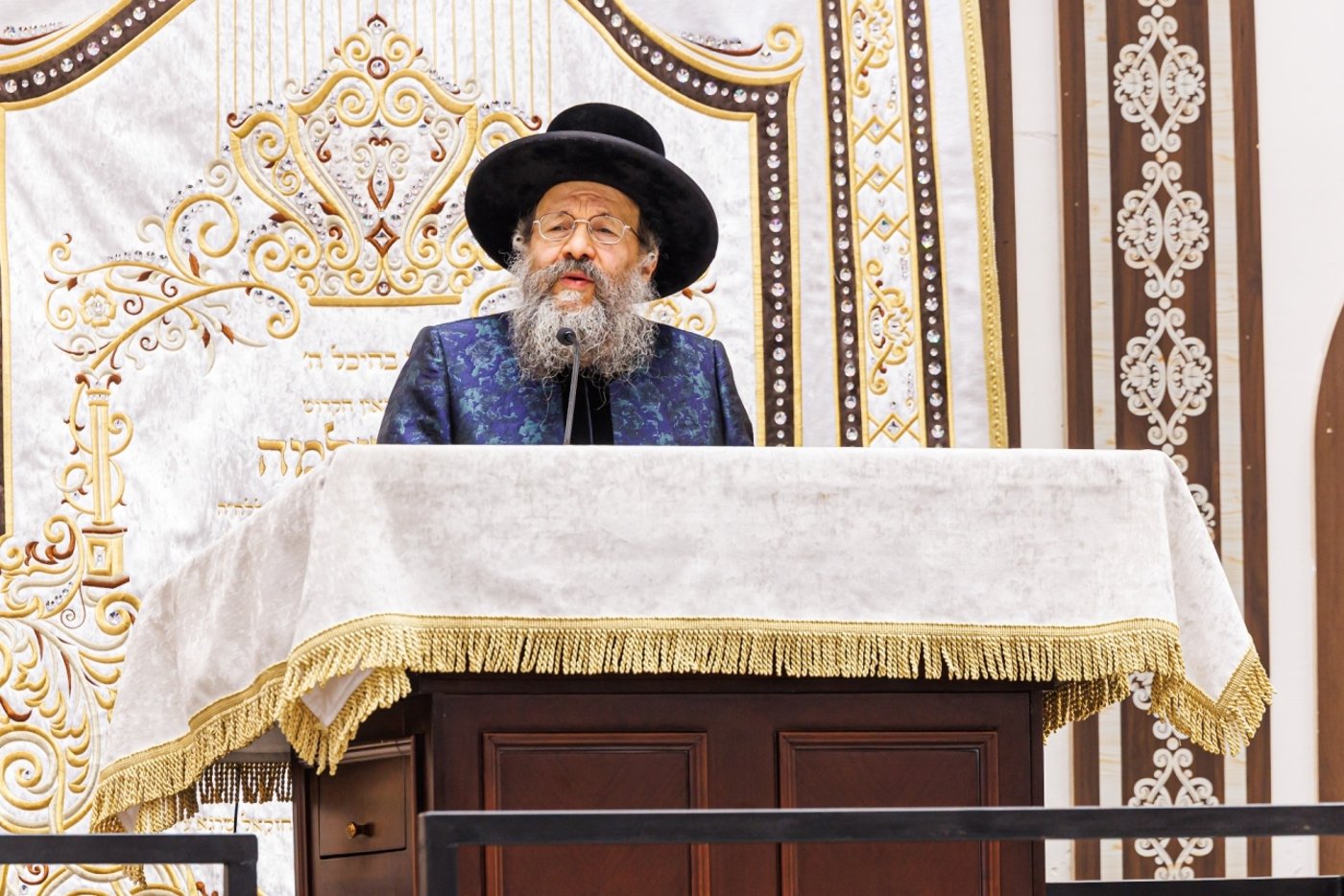 אסיפת התעוררות לרגל ימי השובבי"ם בחצה"ק באבוב 45