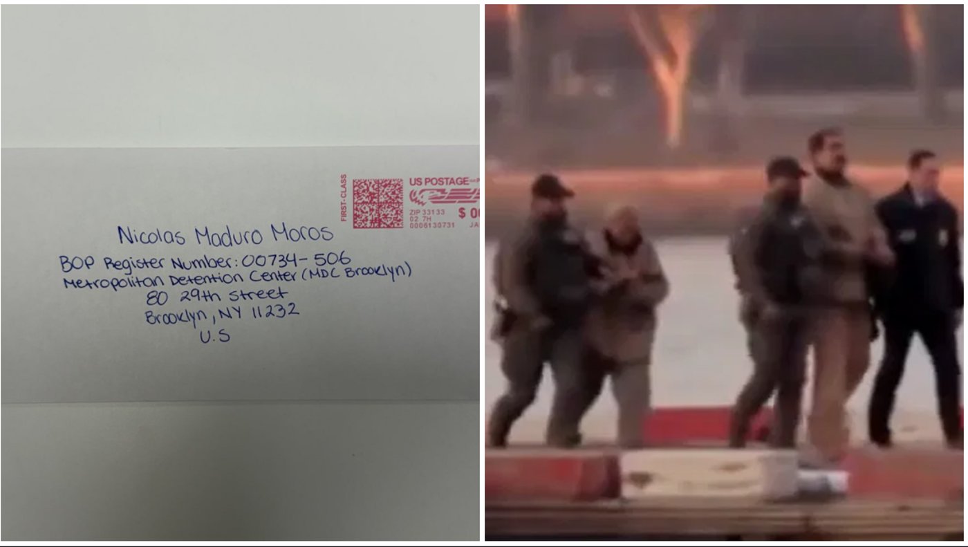 מדורו מובל למשפט - אחד מאינספור המכתבים שקיבל לתא