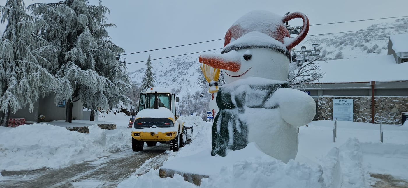 החרמון, הבוקר