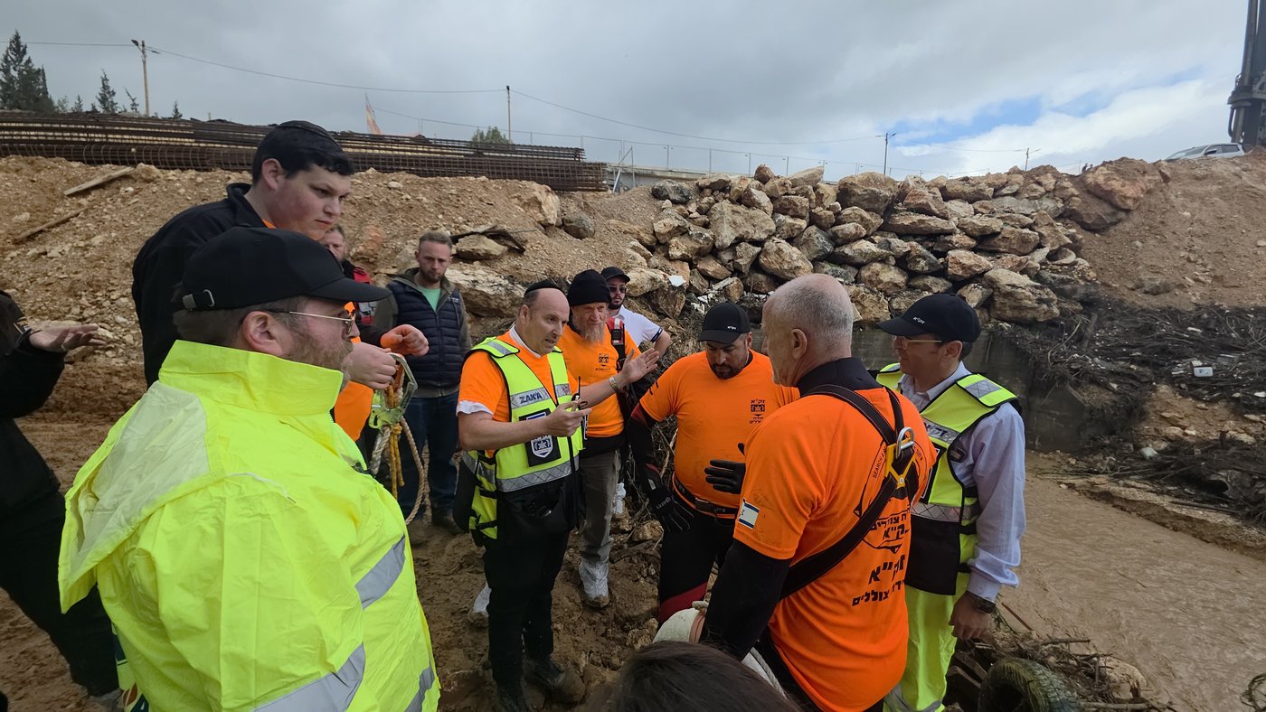 תיעוד מהחיפושים