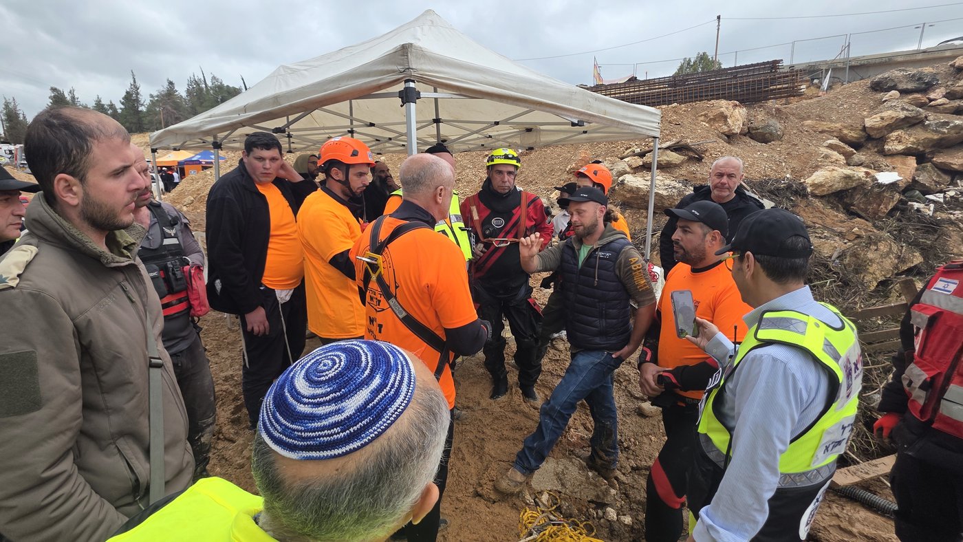 תיעוד מהחיפושים