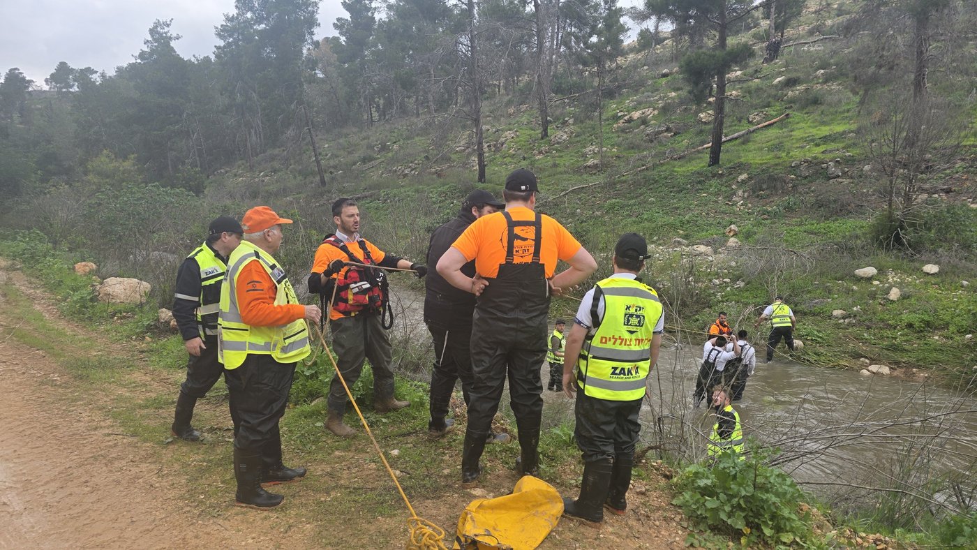 תיעוד מהחיפושים