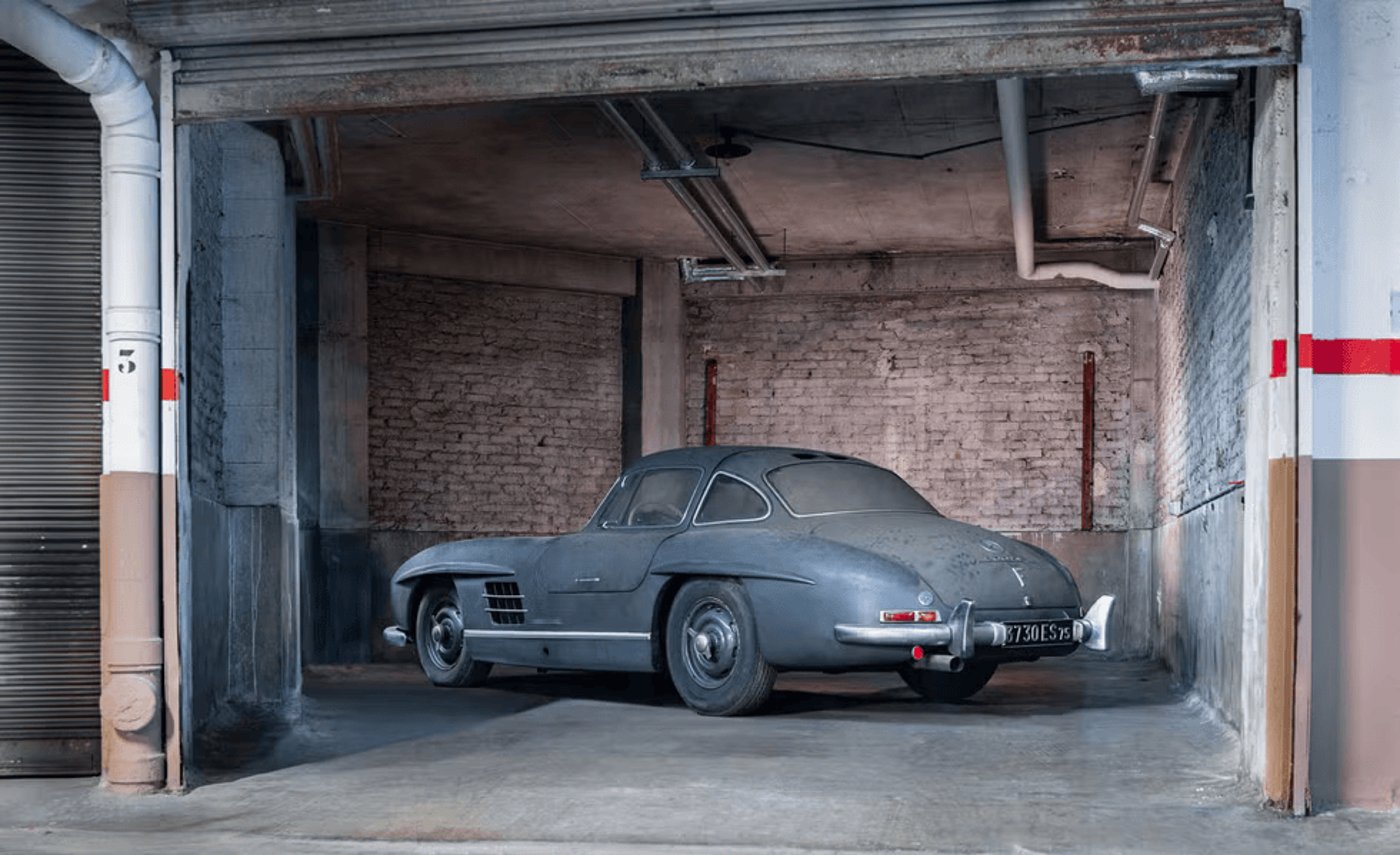 מרצדס 300SL במצב שמור