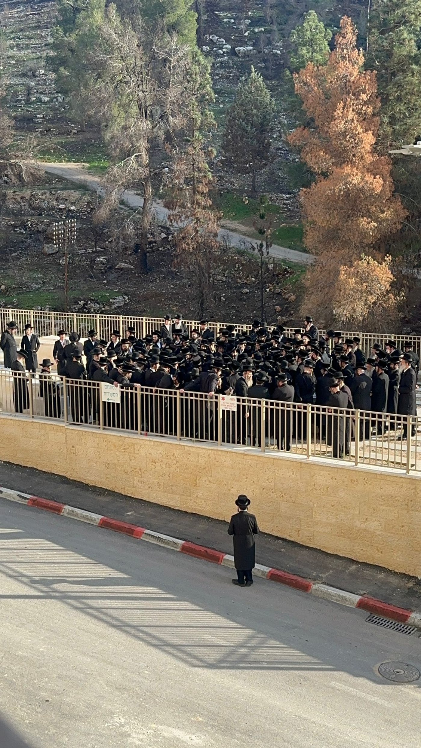 הלווית הבחור משה לודמיר ז"ל