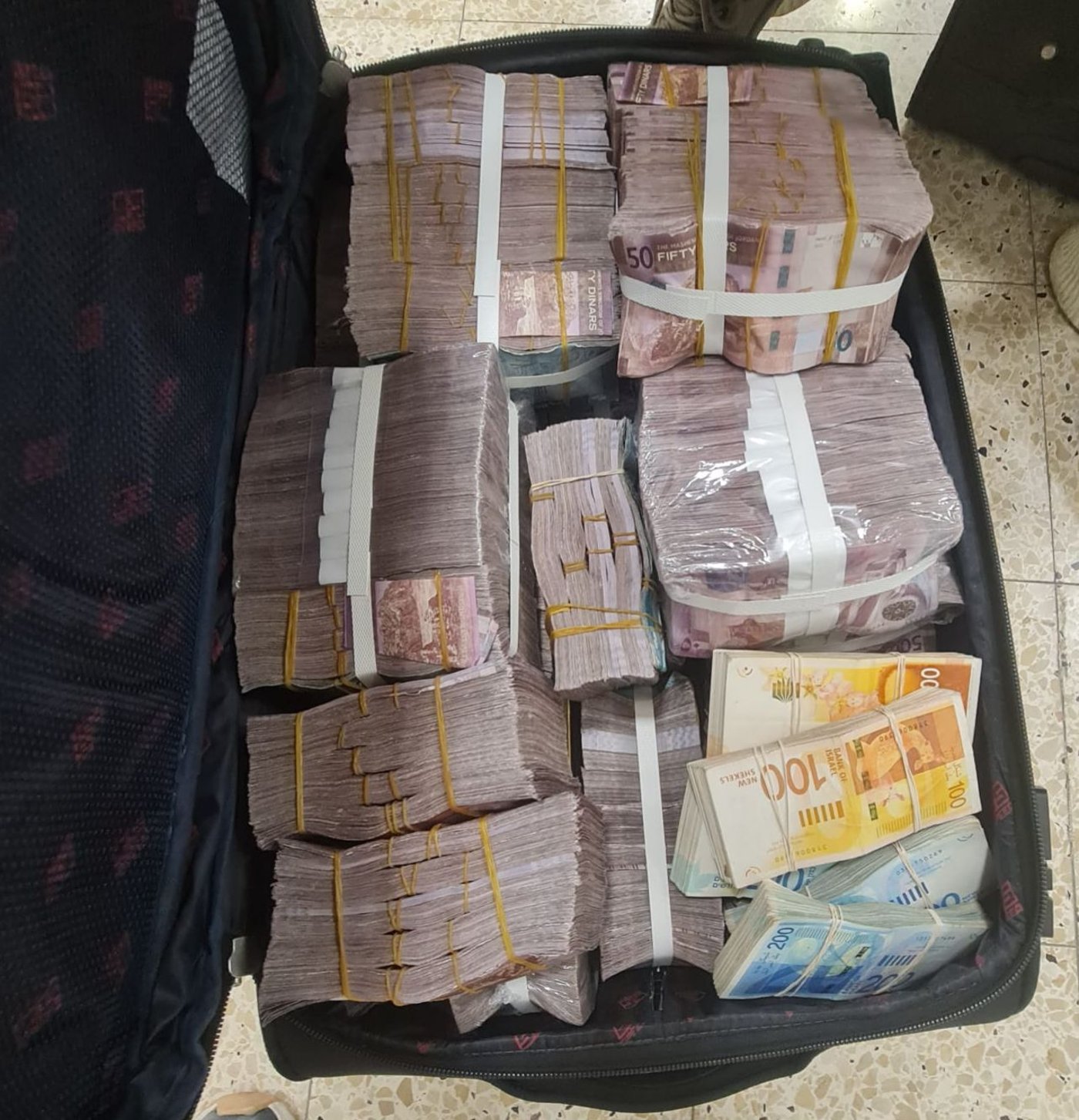 הכספים שנתפסו