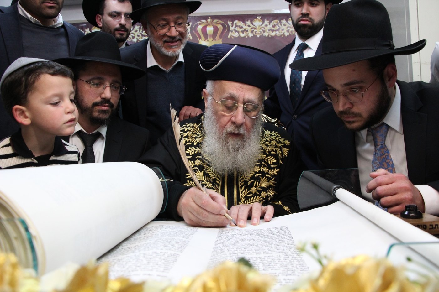 מעמד לכבודה של תורה בישיבת לב אליהו