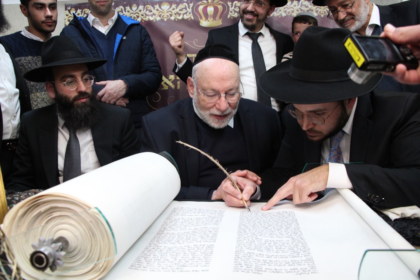 מעמד לכבודה של תורה בישיבת לב אליהו