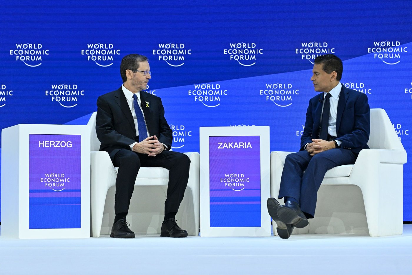 הרצוג היום בדאבוס