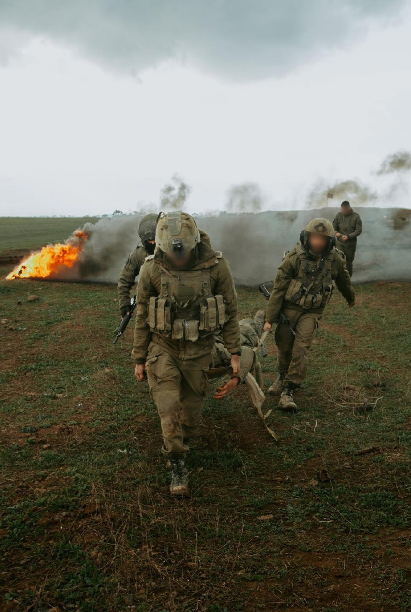 חטיבה 401 בתרגיל בגבול לבנון