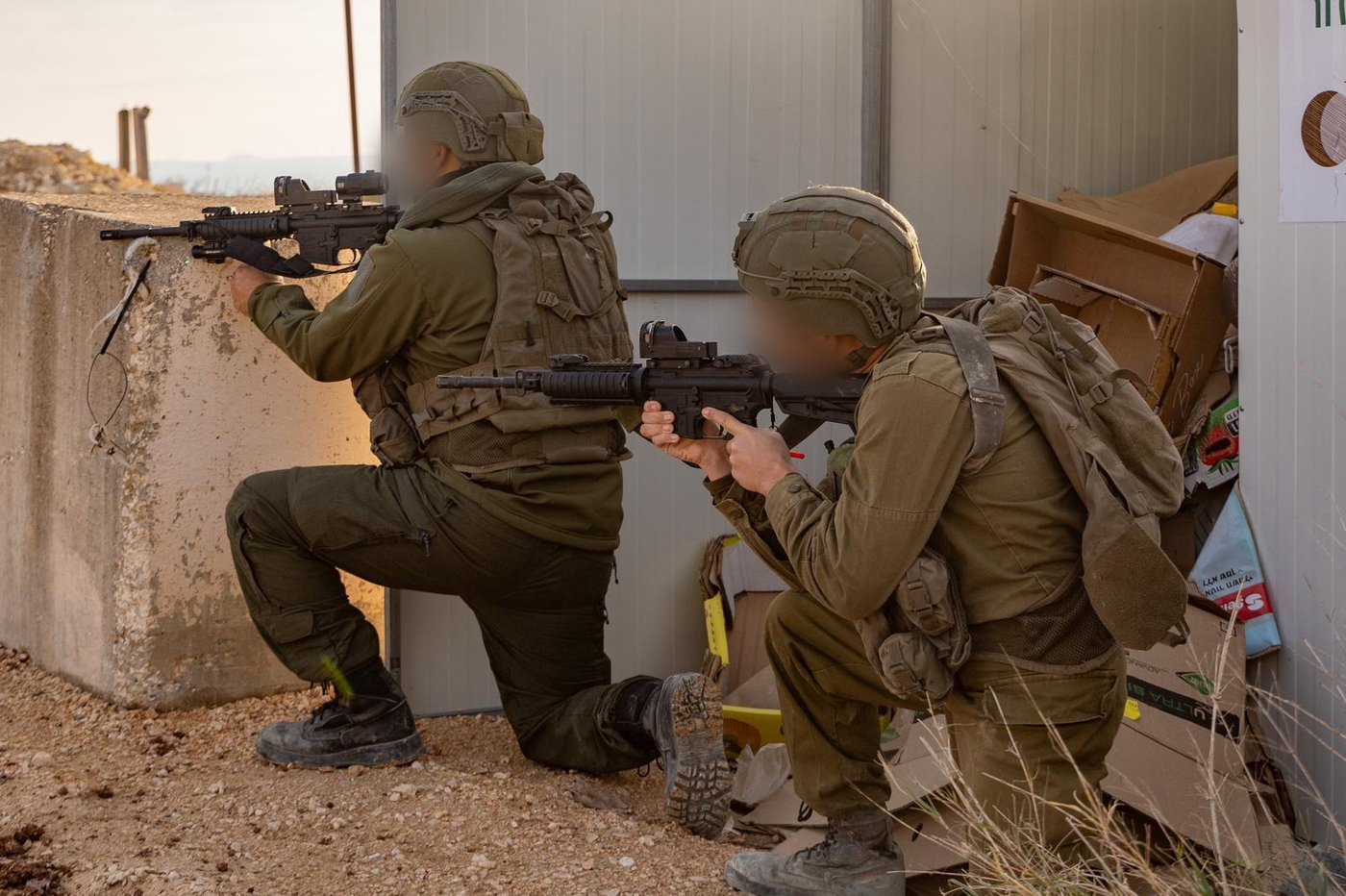 חטיבה 401 בתרגיל בגבול לבנון