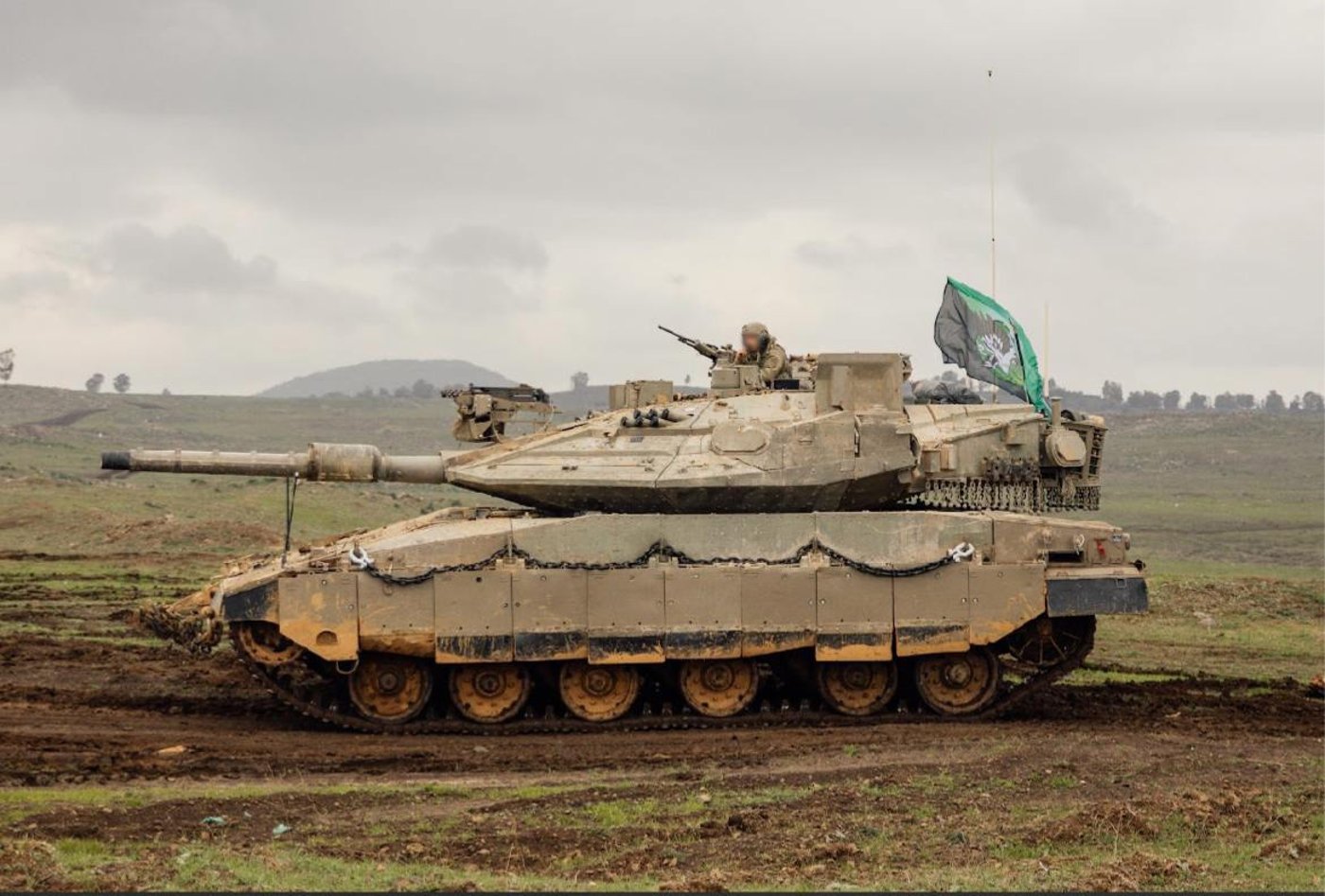 חטיבה 401 בתרגיל בגבול לבנון