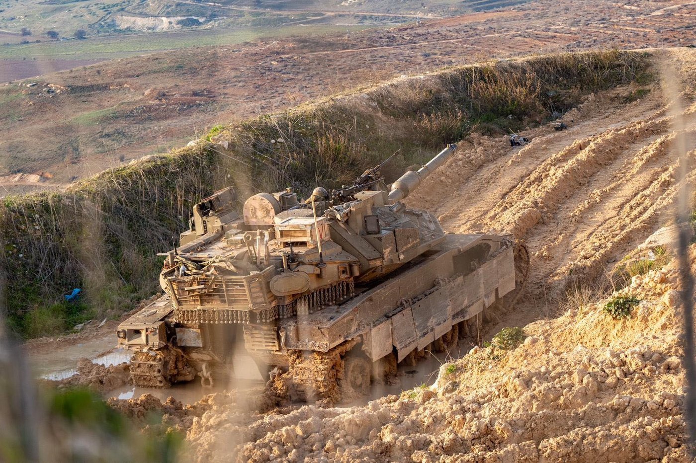 חטיבה 401 בתרגיל בגבול לבנון