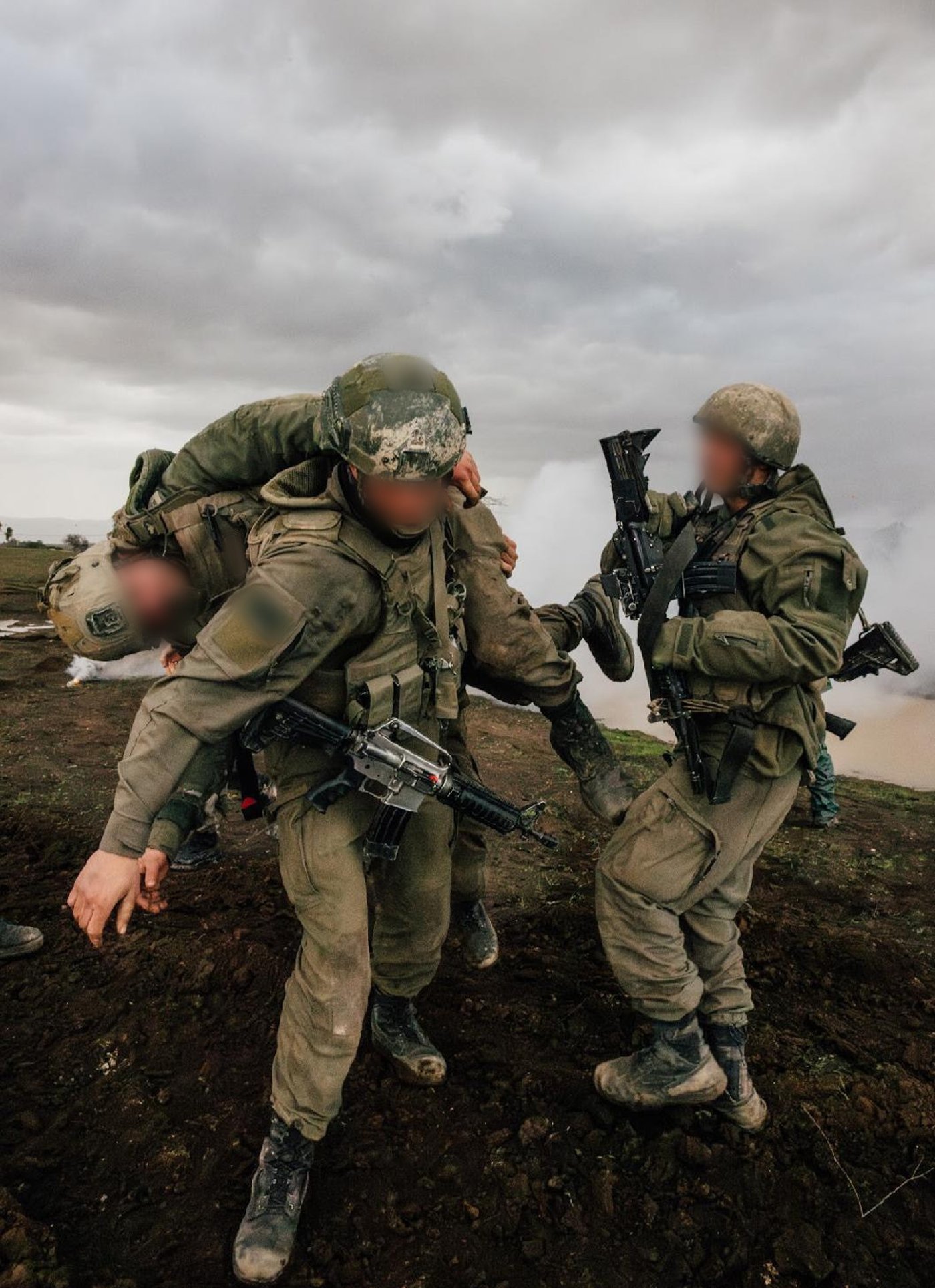 חטיבה 401 בתרגיל בגבול לבנון