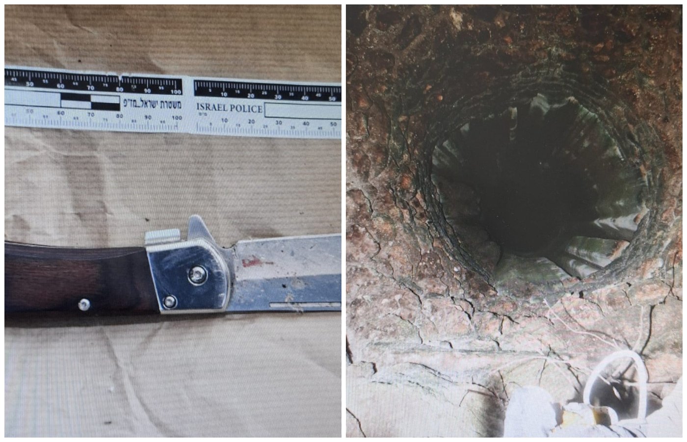 הבור והסכין של הרצח