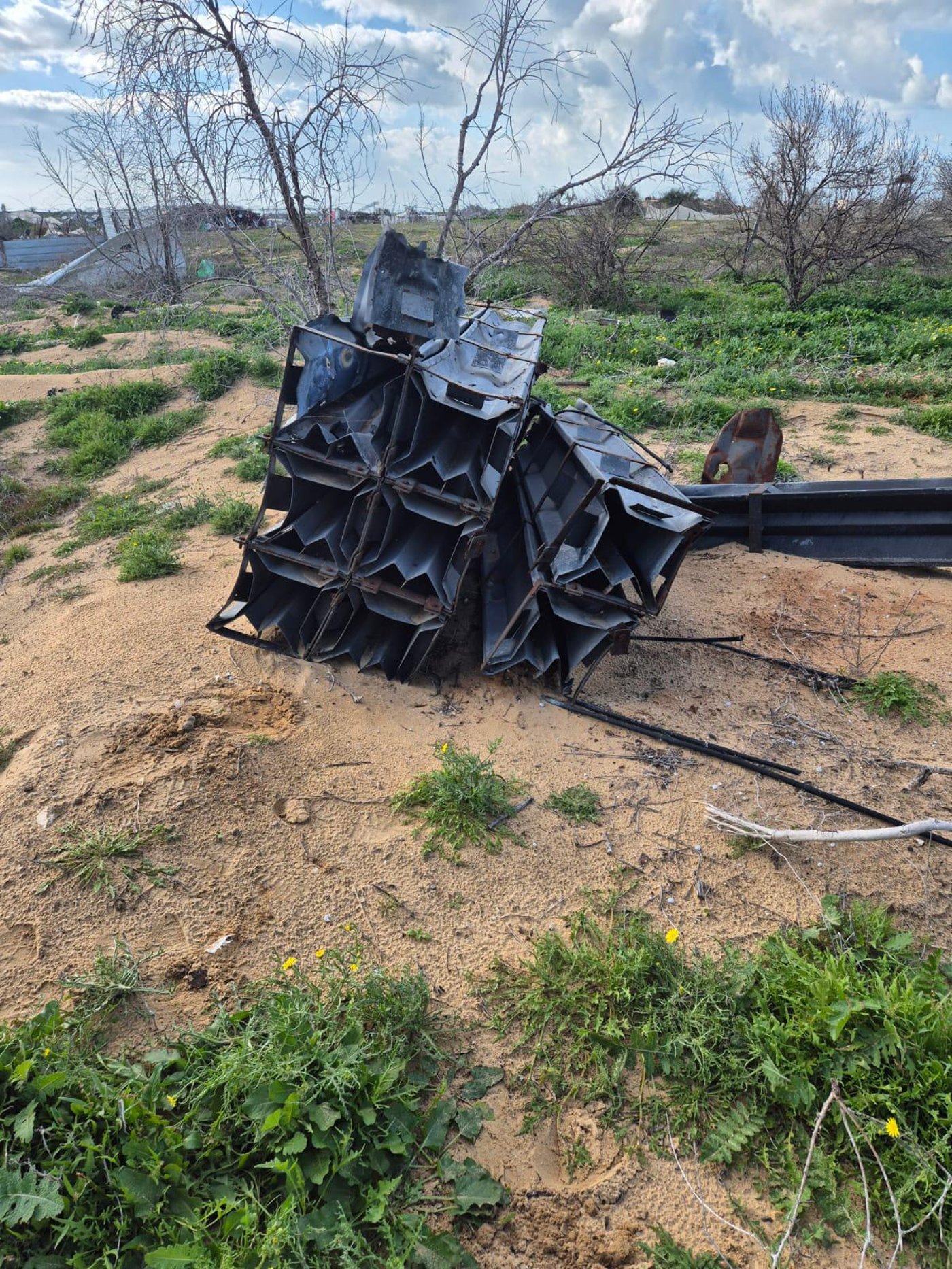 משגרים שאותרו במרחב על-ידי הכוחות