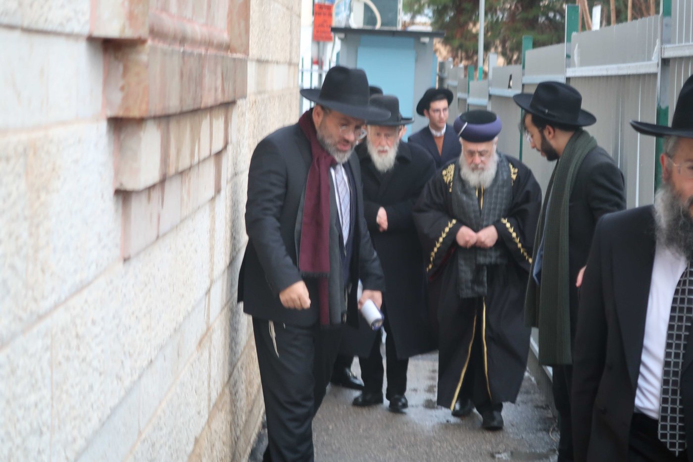 הראשל"צ הגר"י יוסף בביקור בישיבת 'באר יהודה' 