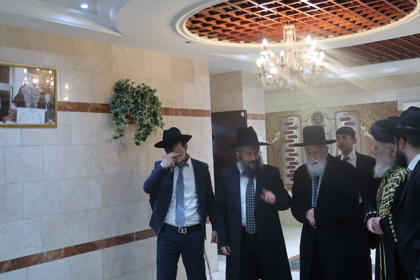 הראשל"צ הגר"י יוסף בביקור בישיבת 'באר יהודה' 