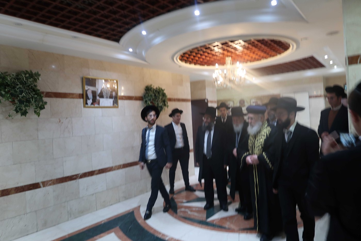 הראשל"צ הגר"י יוסף בביקור בישיבת 'באר יהודה' 