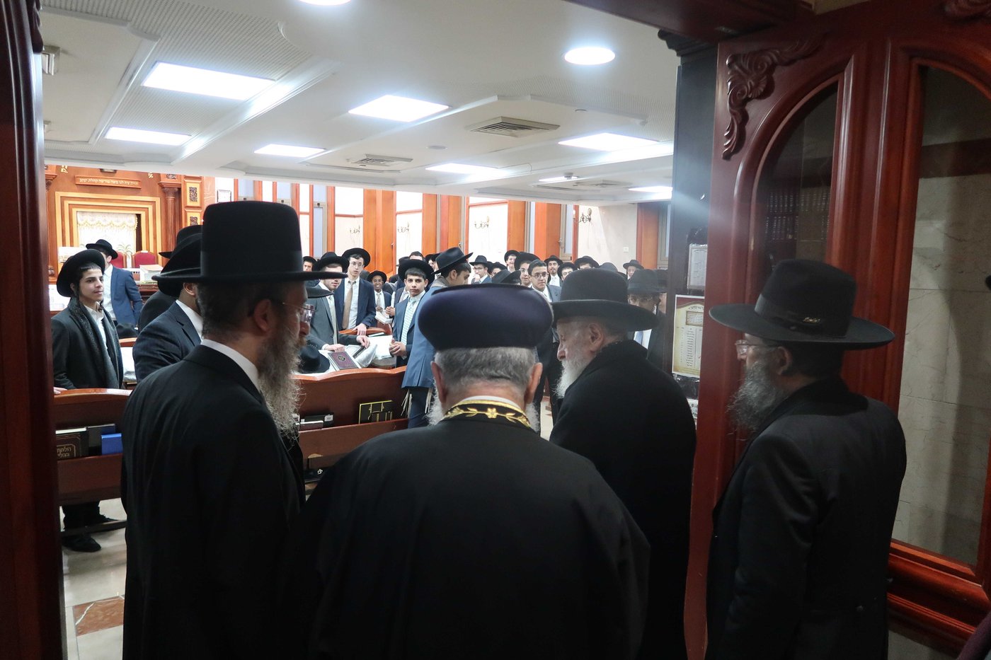 הראשל"צ הגר"י יוסף בביקור בישיבת 'באר יהודה' 