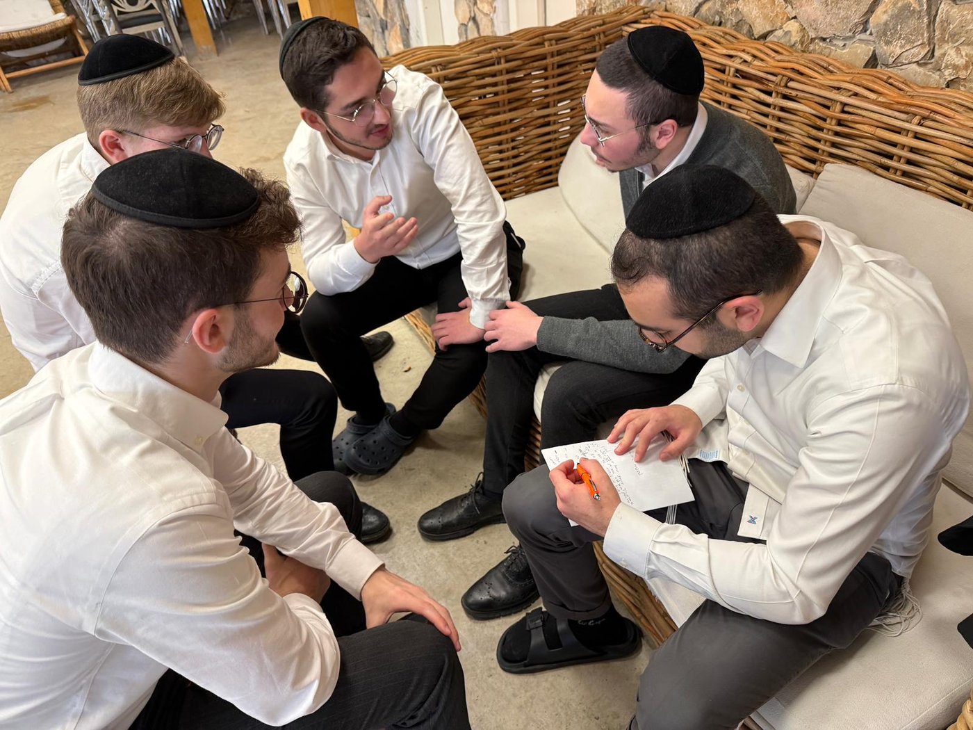 שבת הגיבוש לבחורים צרפתים