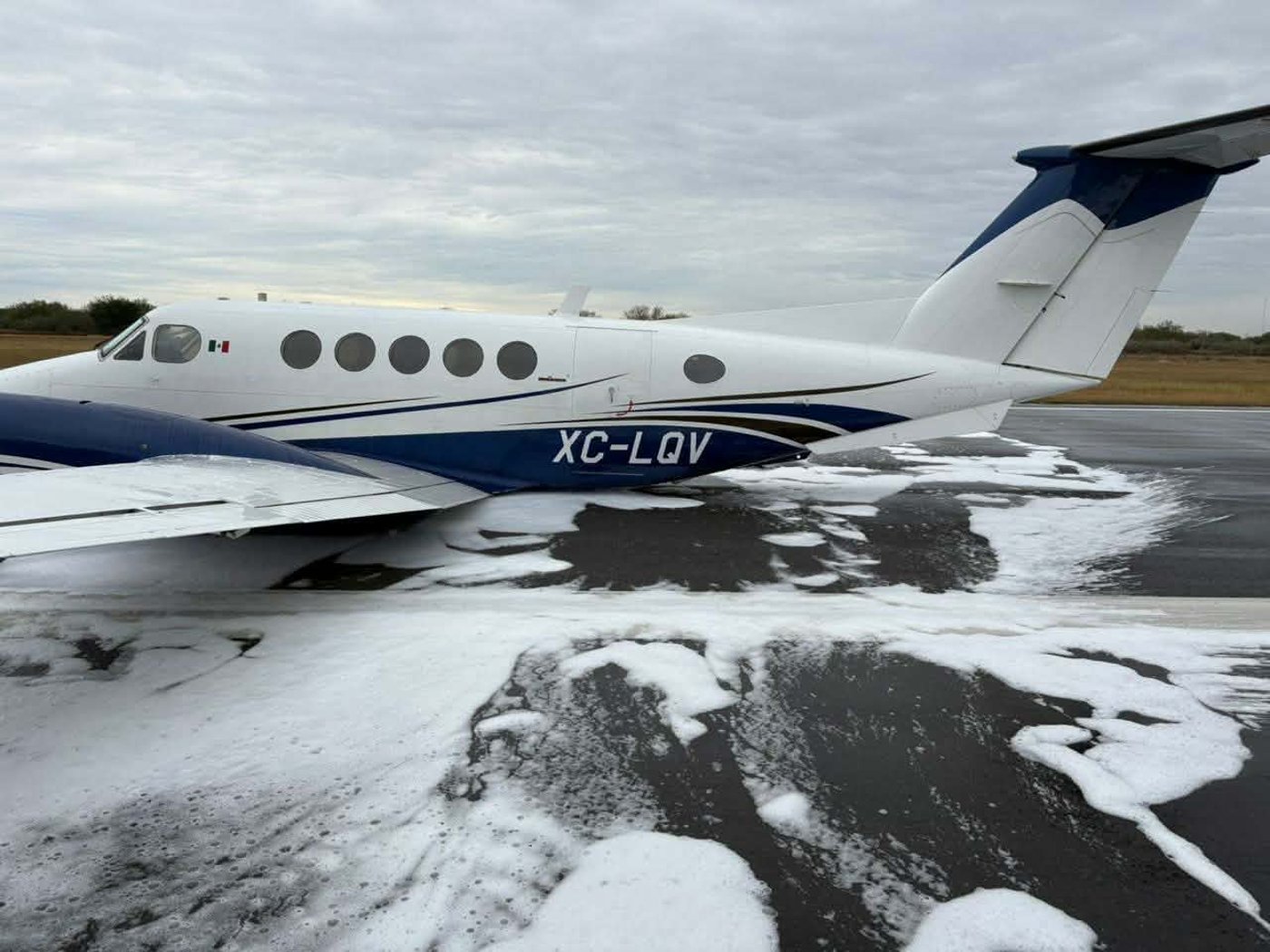 המטוס לאחר ה'נחיתת גחון'