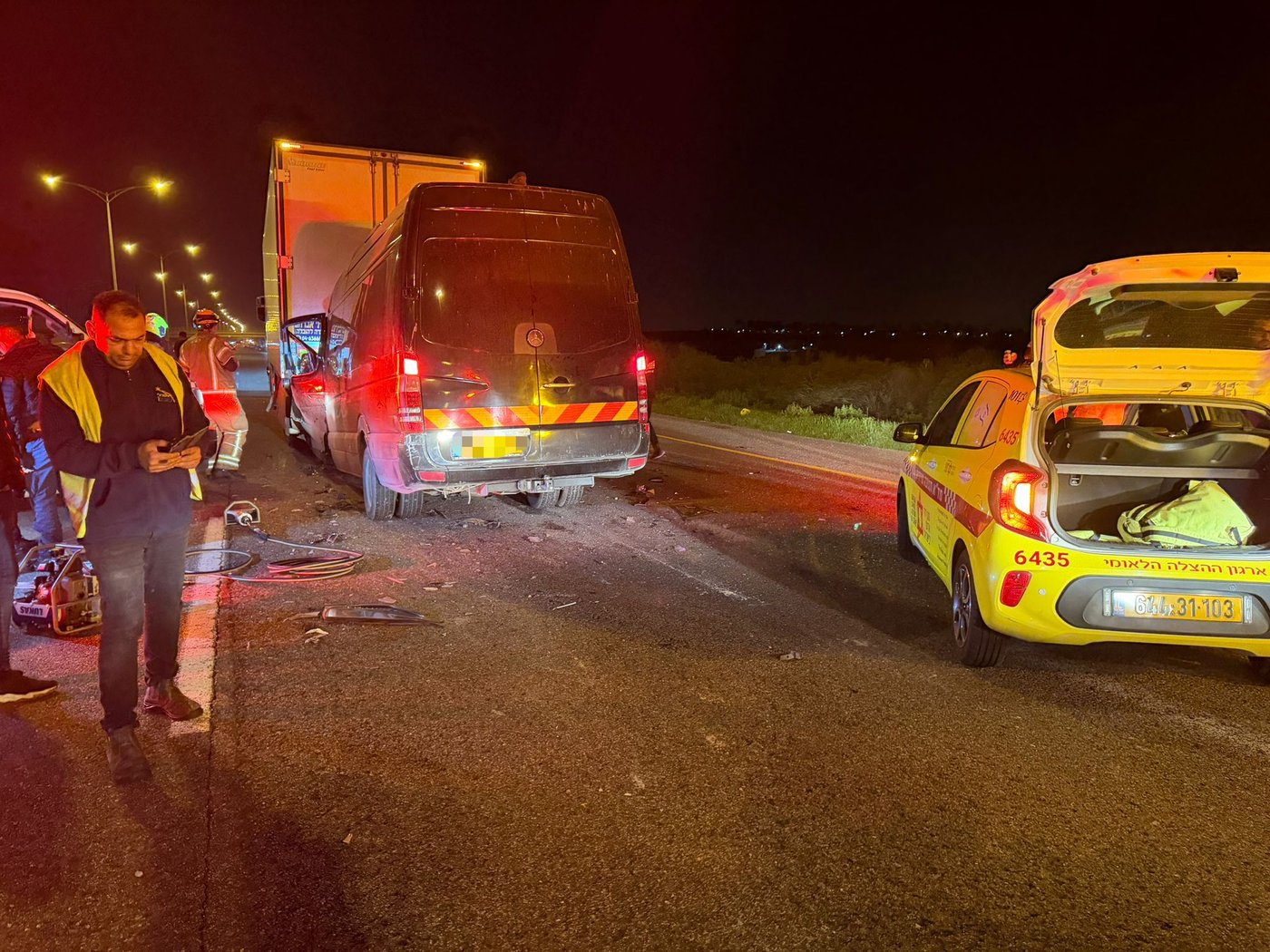 הזירה הקשה בכביש 6