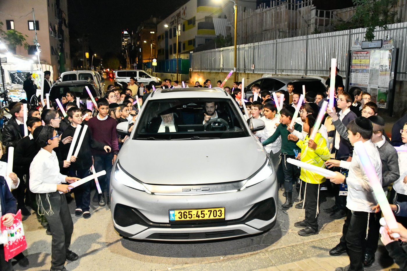 גדולי ישראל חיזקו את ילדי המשניות של קריית הרצוג