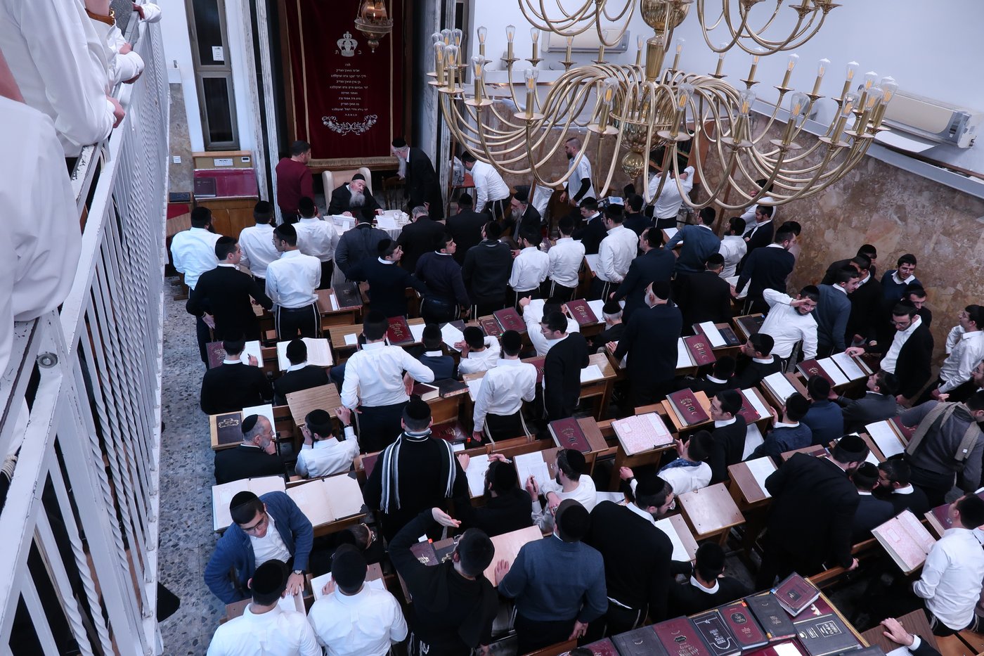 הגאון רבי יהודה עדס בישיבת 'קול יעקב'