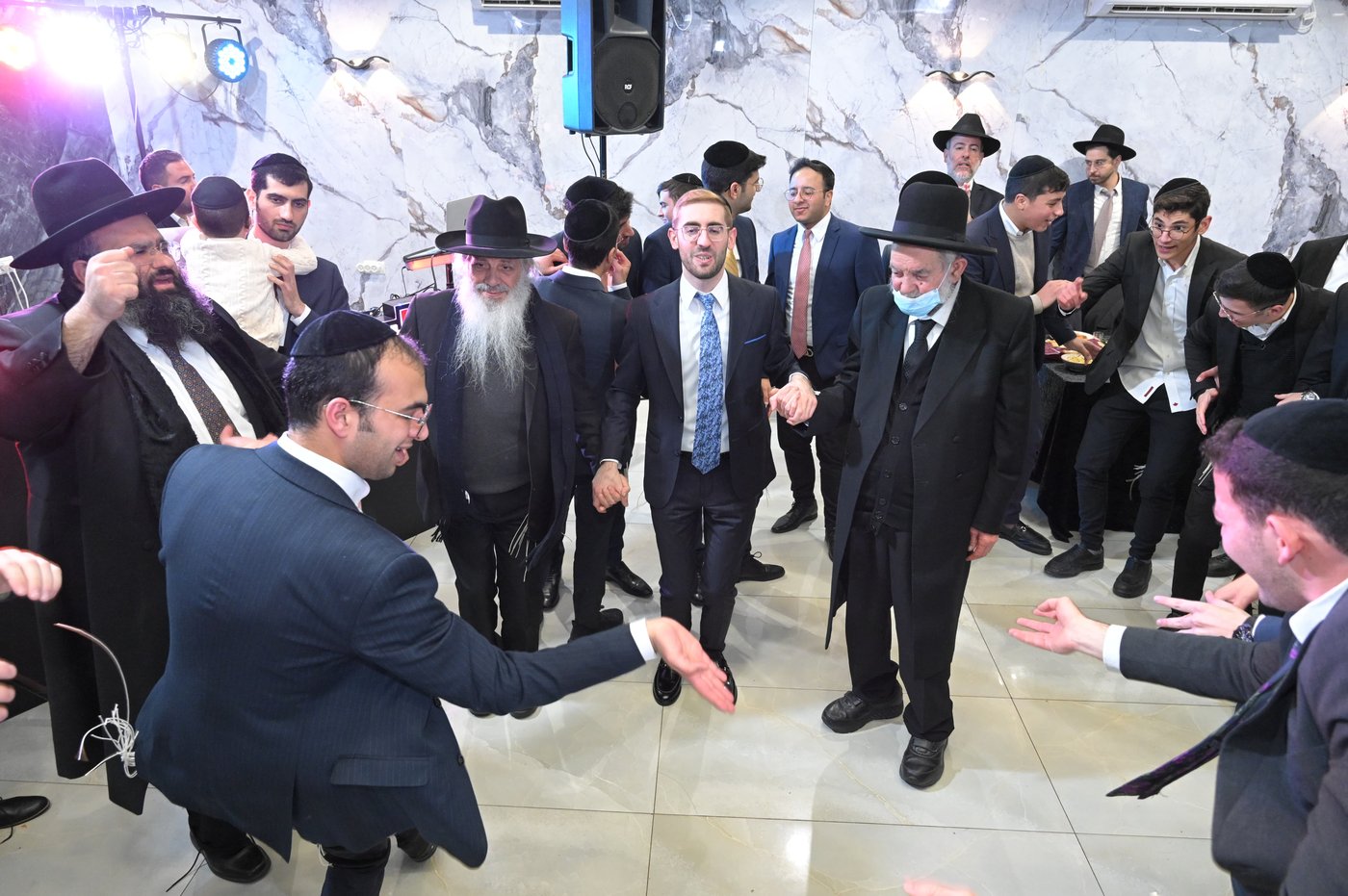 שמחת אירוסי נכד הגר"י כהן