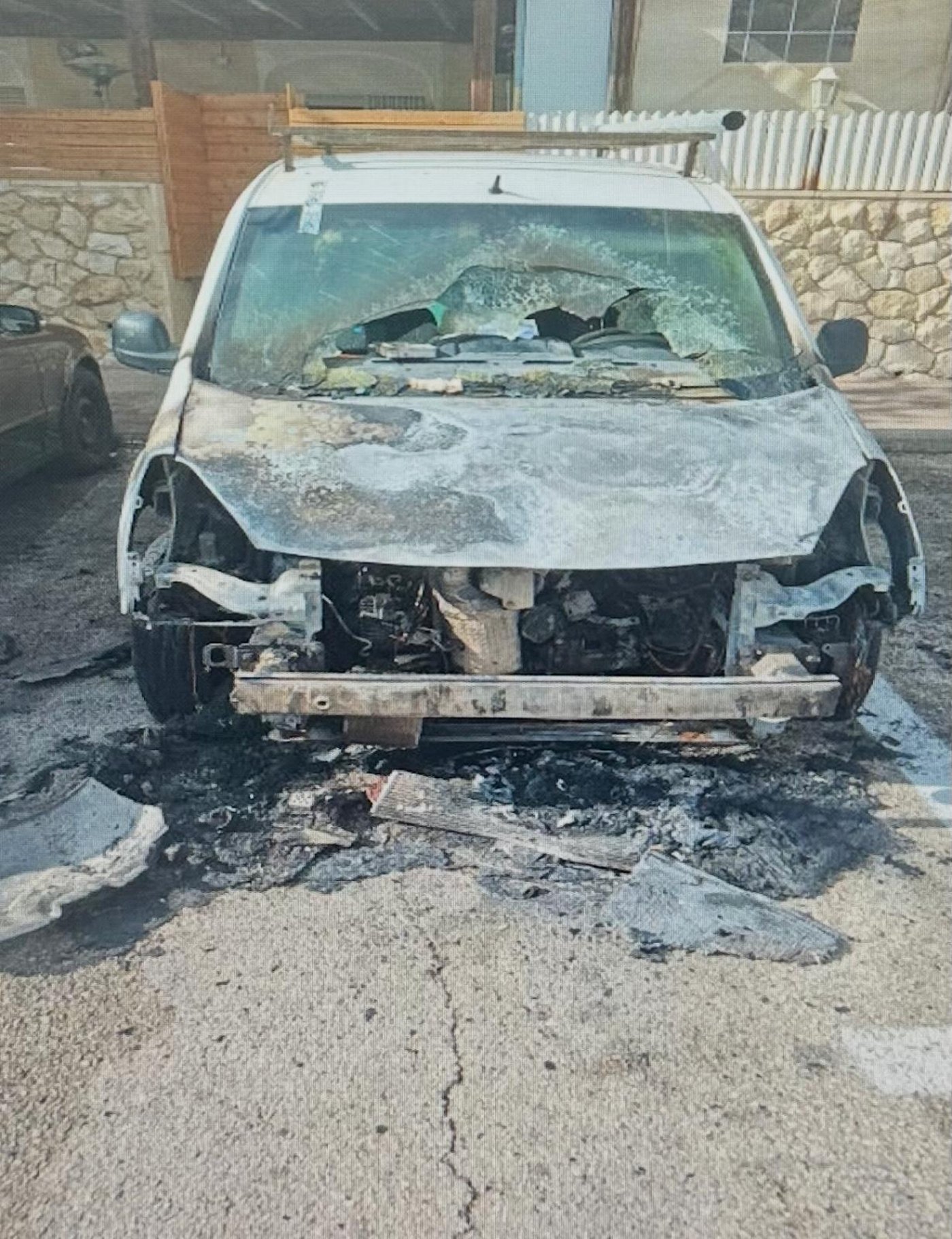 הנזק שנגרם לאחד הרכבים