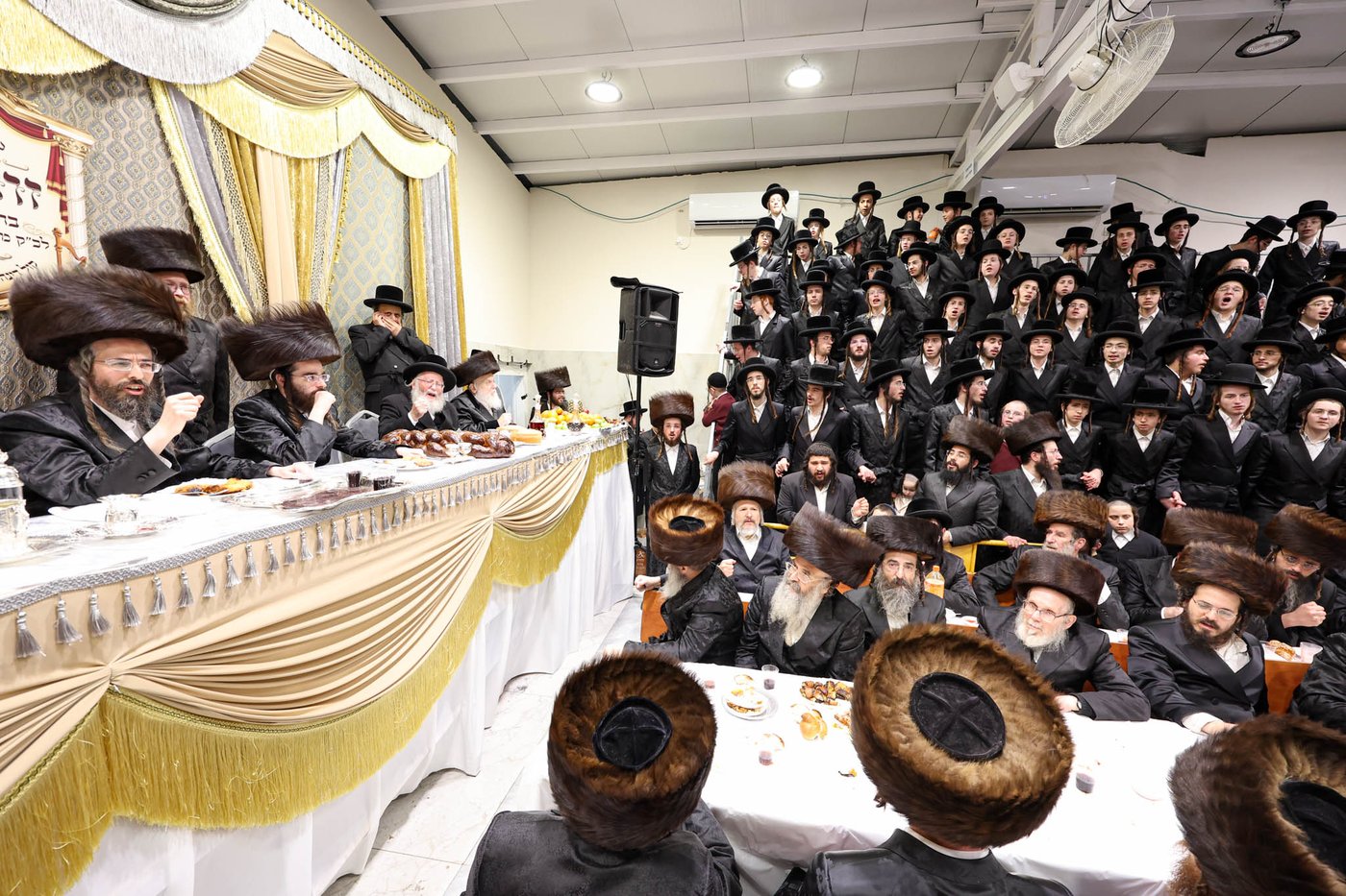 שבע ברכות בשילוב טיש ט"ו בשבט בזוועהיל