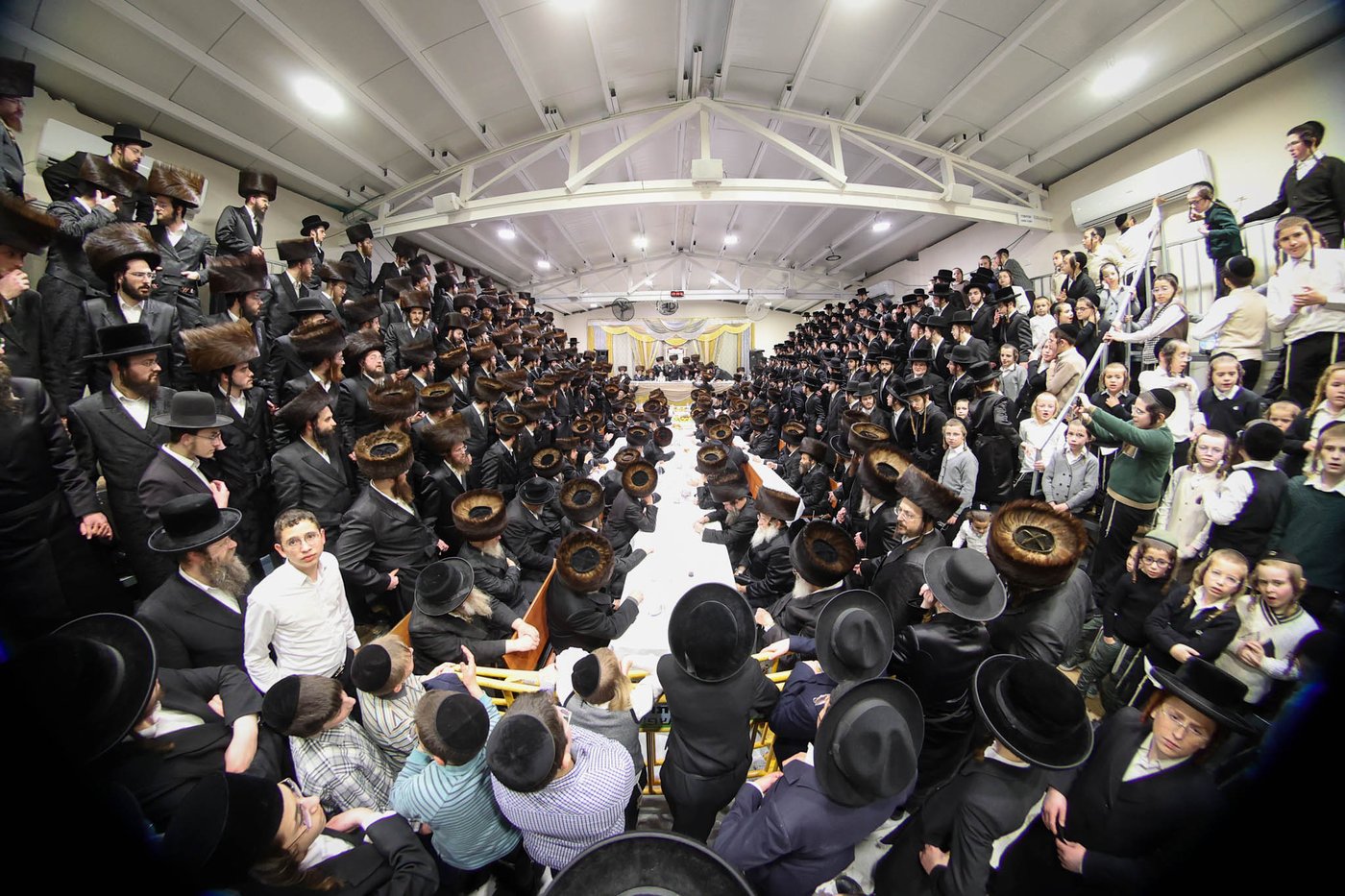 שבע ברכות בשילוב טיש ט"ו בשבט בזוועהיל