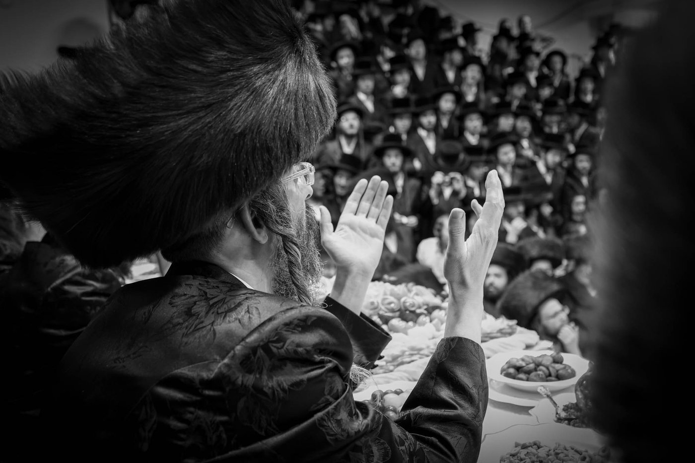 שבע ברכות בשילוב טיש ט"ו בשבט בזוועהיל