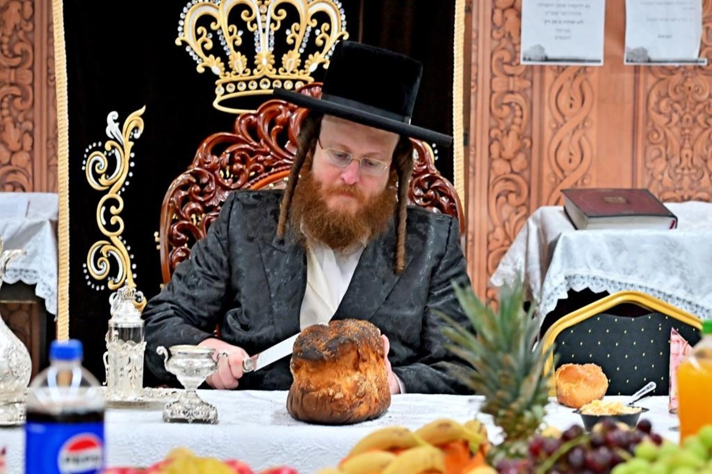 ט"ו בשבט בחצה"ק ספינקא בית שמש