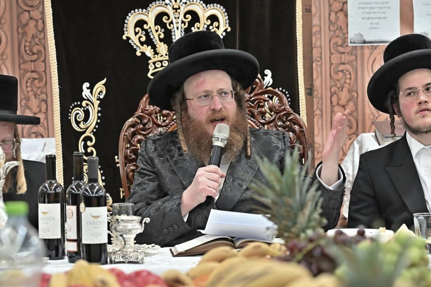 ט"ו בשבט בחצה"ק ספינקא בית שמש