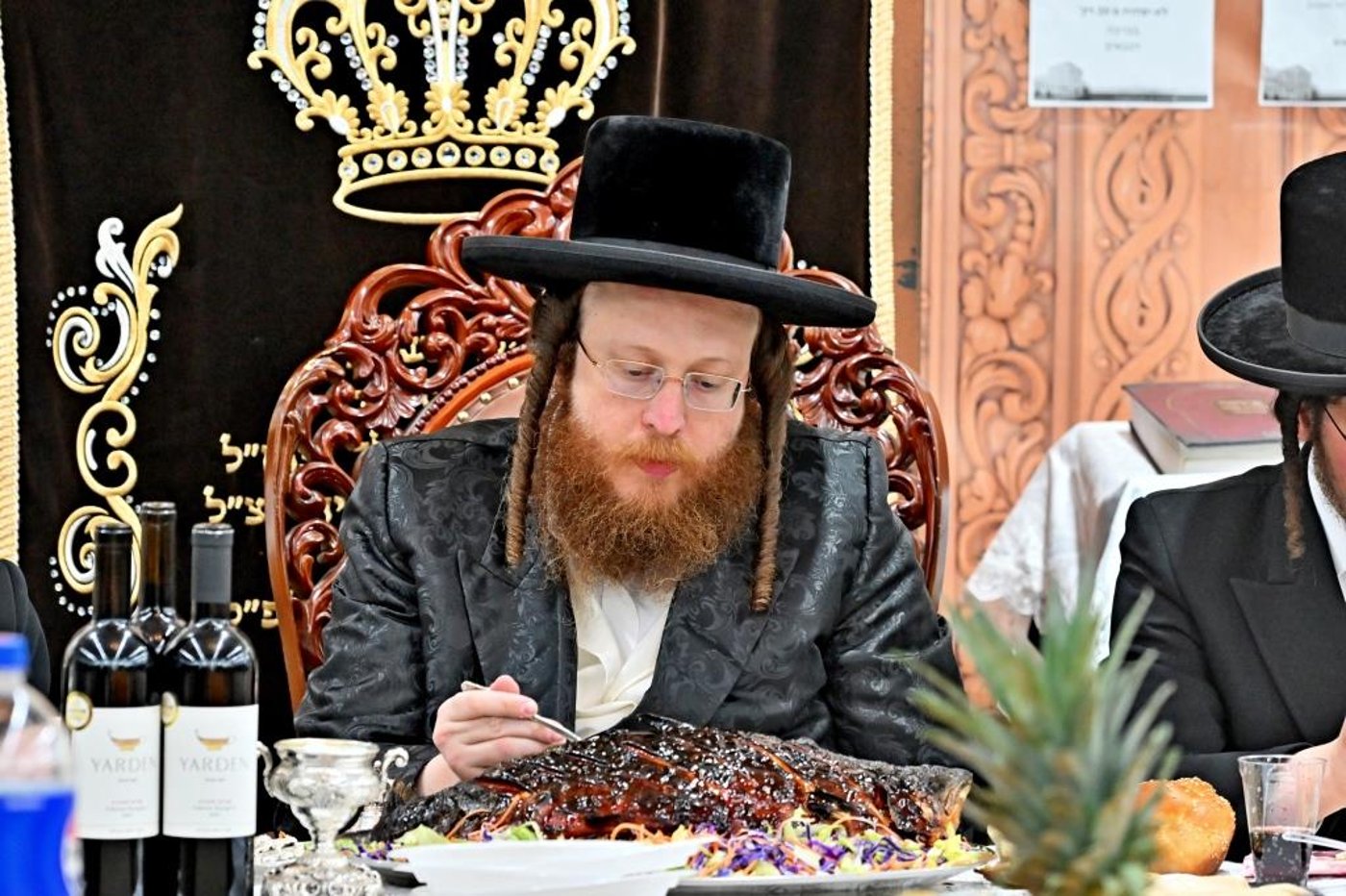 ט"ו בשבט בחצה"ק ספינקא בית שמש