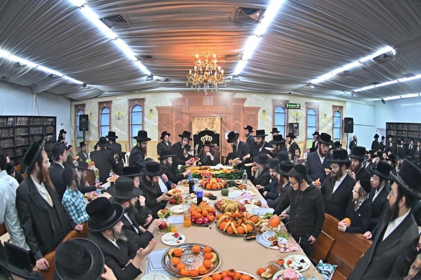 ט"ו בשבט בחצה"ק ספינקא בית שמש