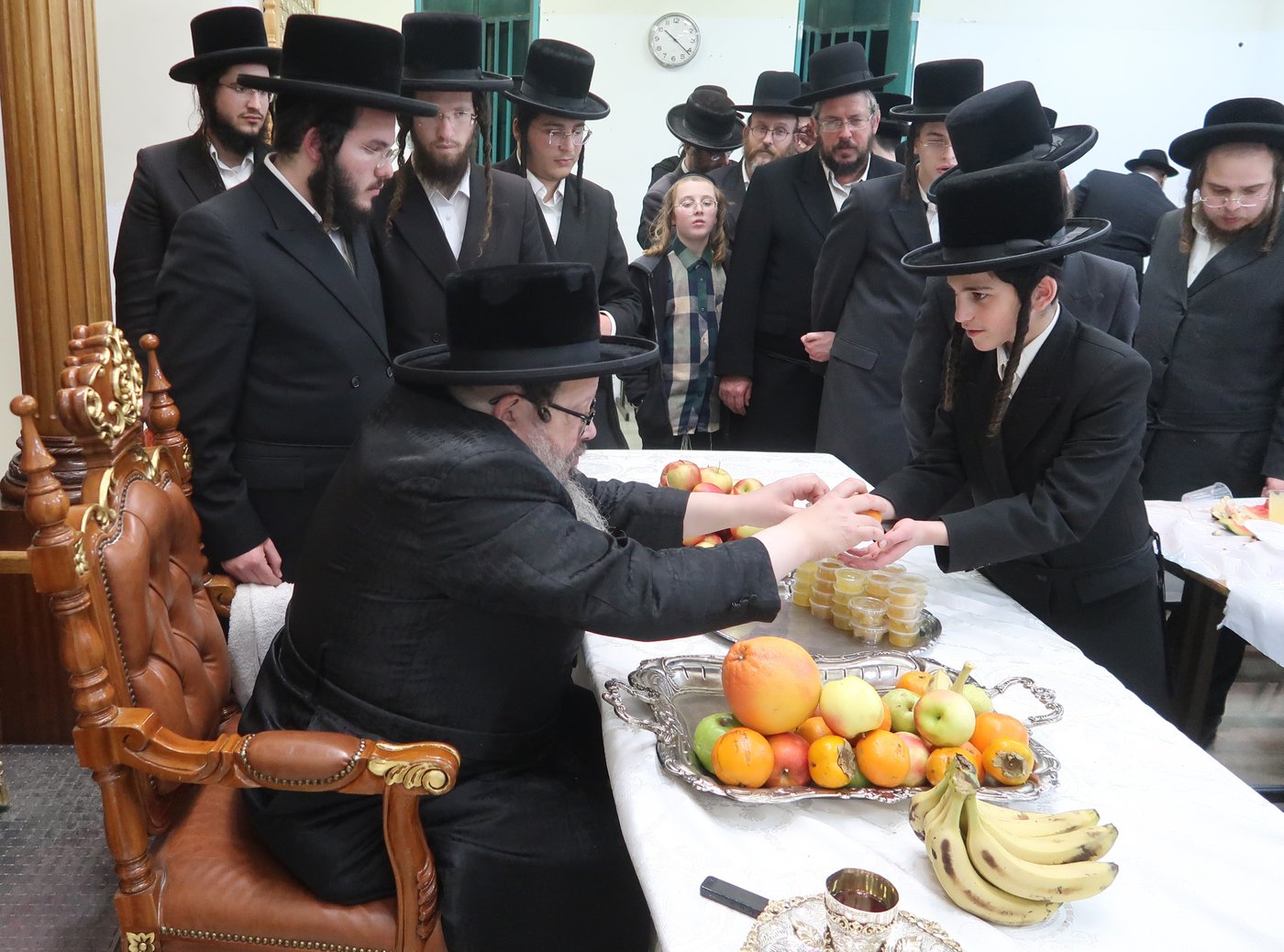 חמשה עשר בשבט בחצה"ק בוסטון ביתר