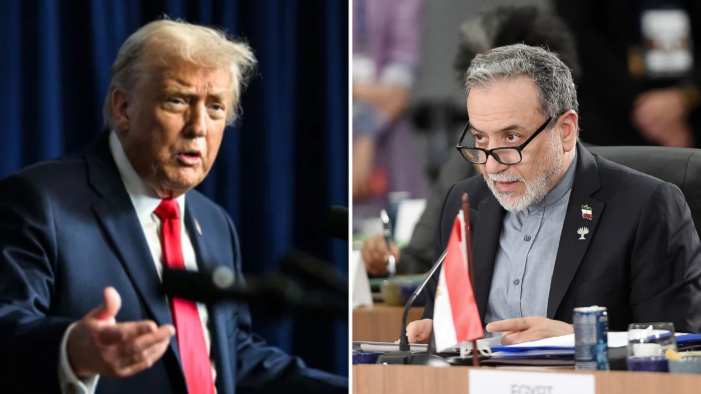 ערקאצי מימין, טראמפ משמאל