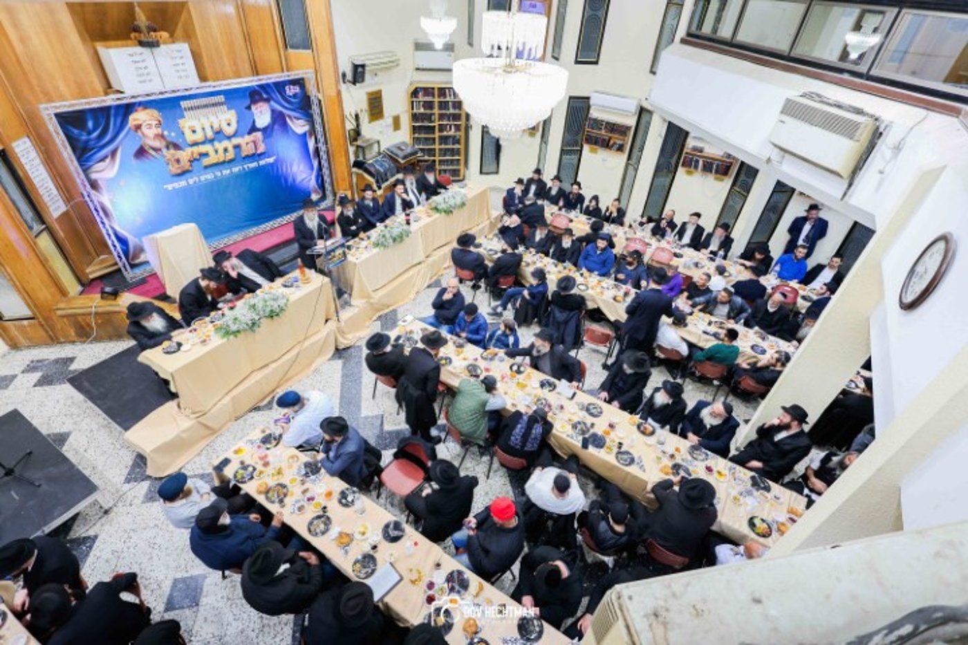 הרבנים הציגו אחדות: מעמד סיום הרמב"ם עם קהל המונים ברחובות