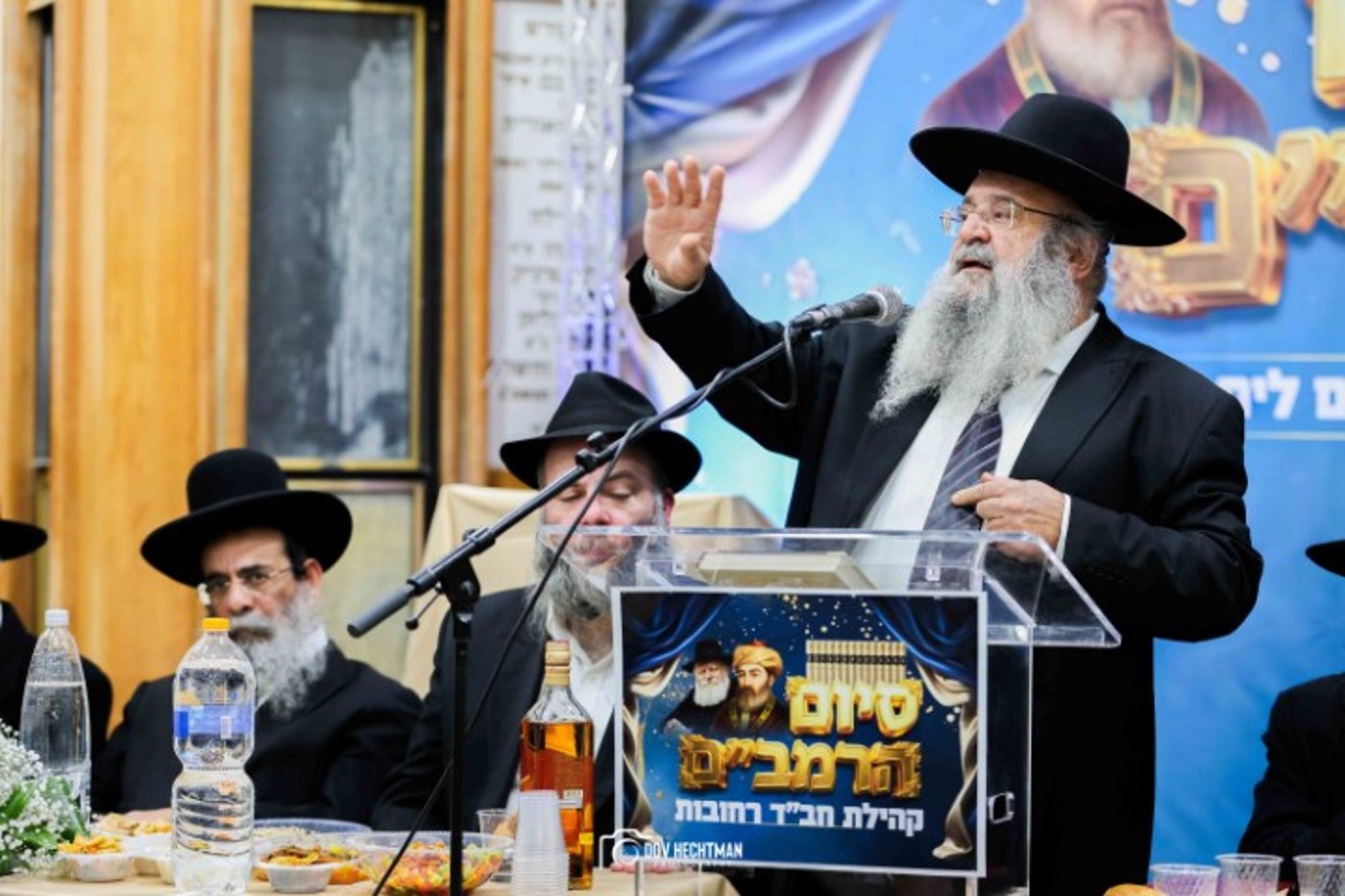 הרבנים הציגו אחדות: מעמד סיום הרמב"ם עם קהל המונים ברחובות