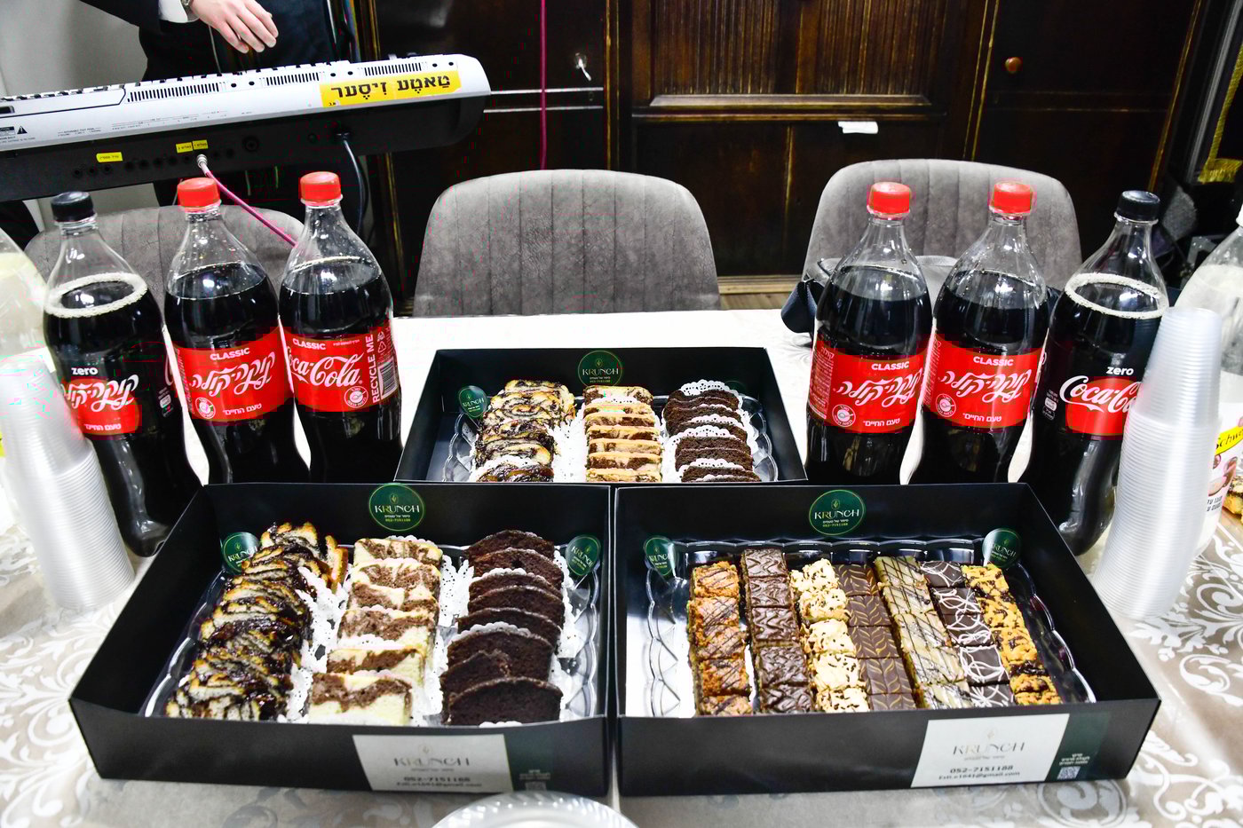 מסיבת הלחיים אצל הגרב"ד פוברסקי