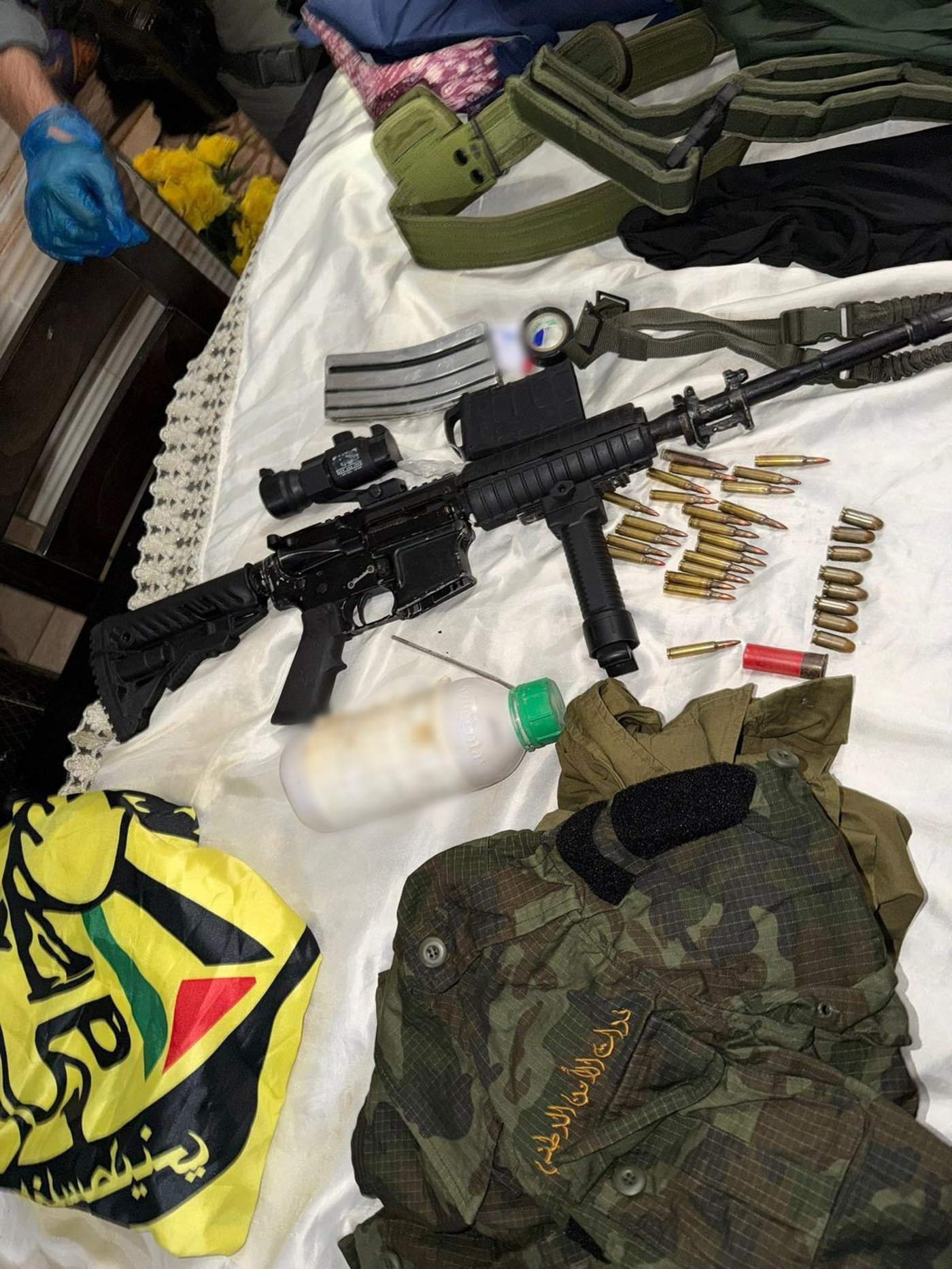 סיכול טרור נרחב ביהודה ושומרון: כ-60 מבוקשים נעצרו, שישה כלי נשק נתפסו