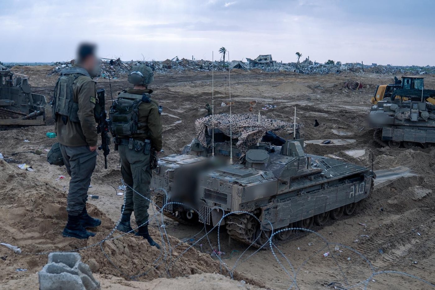 פעילות כוחות חטיבה 7 בדרום רצועת עזה