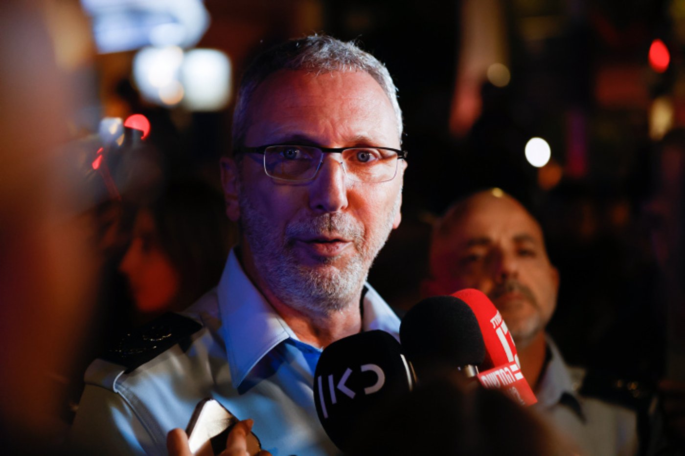 עמי אשד בתפקידו כניצב | ארכיון