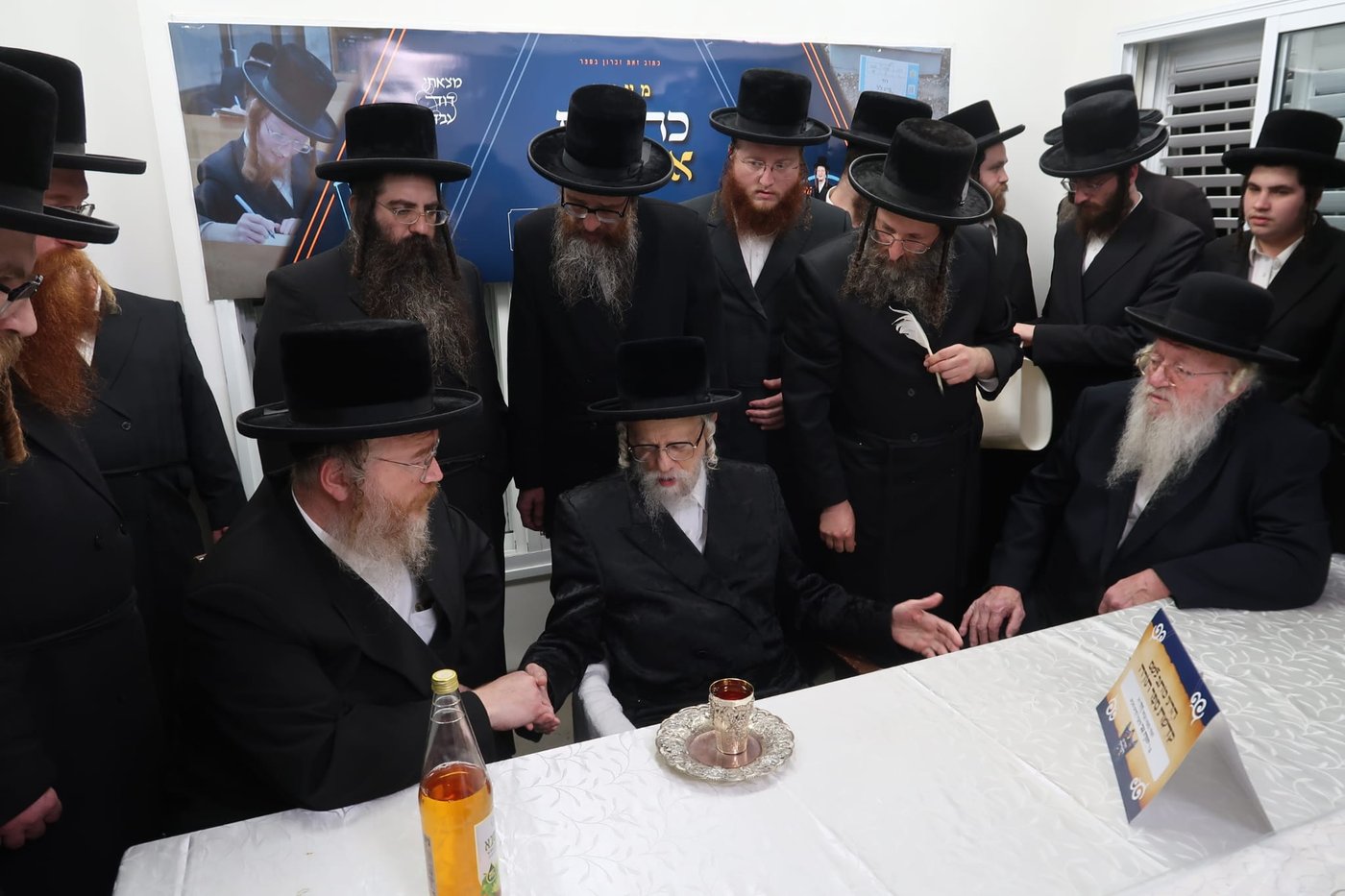 התחלת כתיבת ס"ת בסערט ויז'ניץ